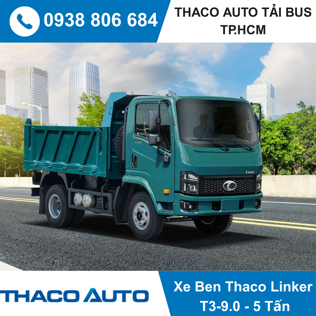  XE BEN THACO LINKER T3-9.0 | 5 TẤN 
