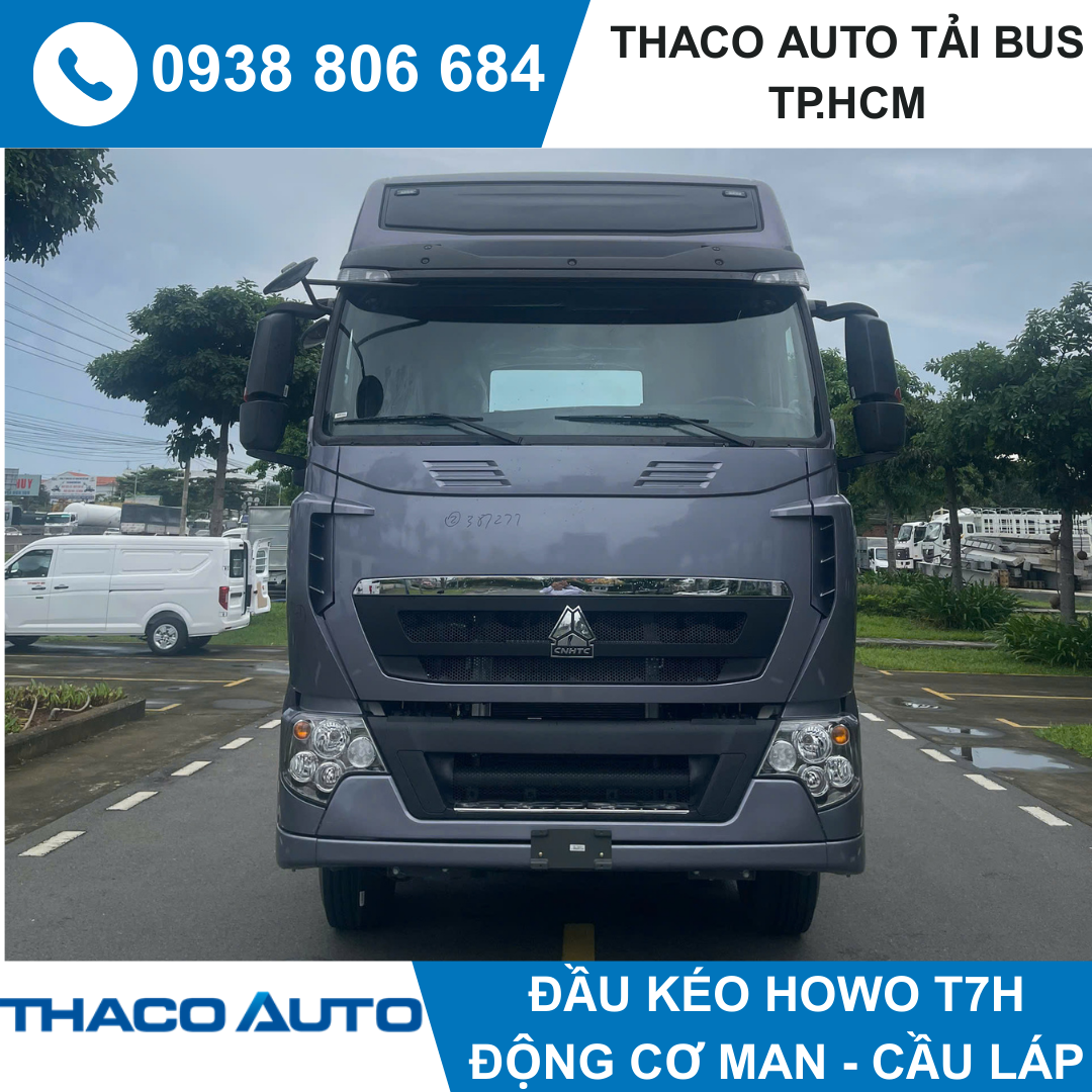  ĐẦU KÉO HOWO SINOTRUK T7H 440HP | ĐỘNG CƠ MAN 