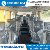  THACO CRUIZER TB95 – Xe khách 29 chỗ cao cấp, tiện nghi, vận hành êm ái 
