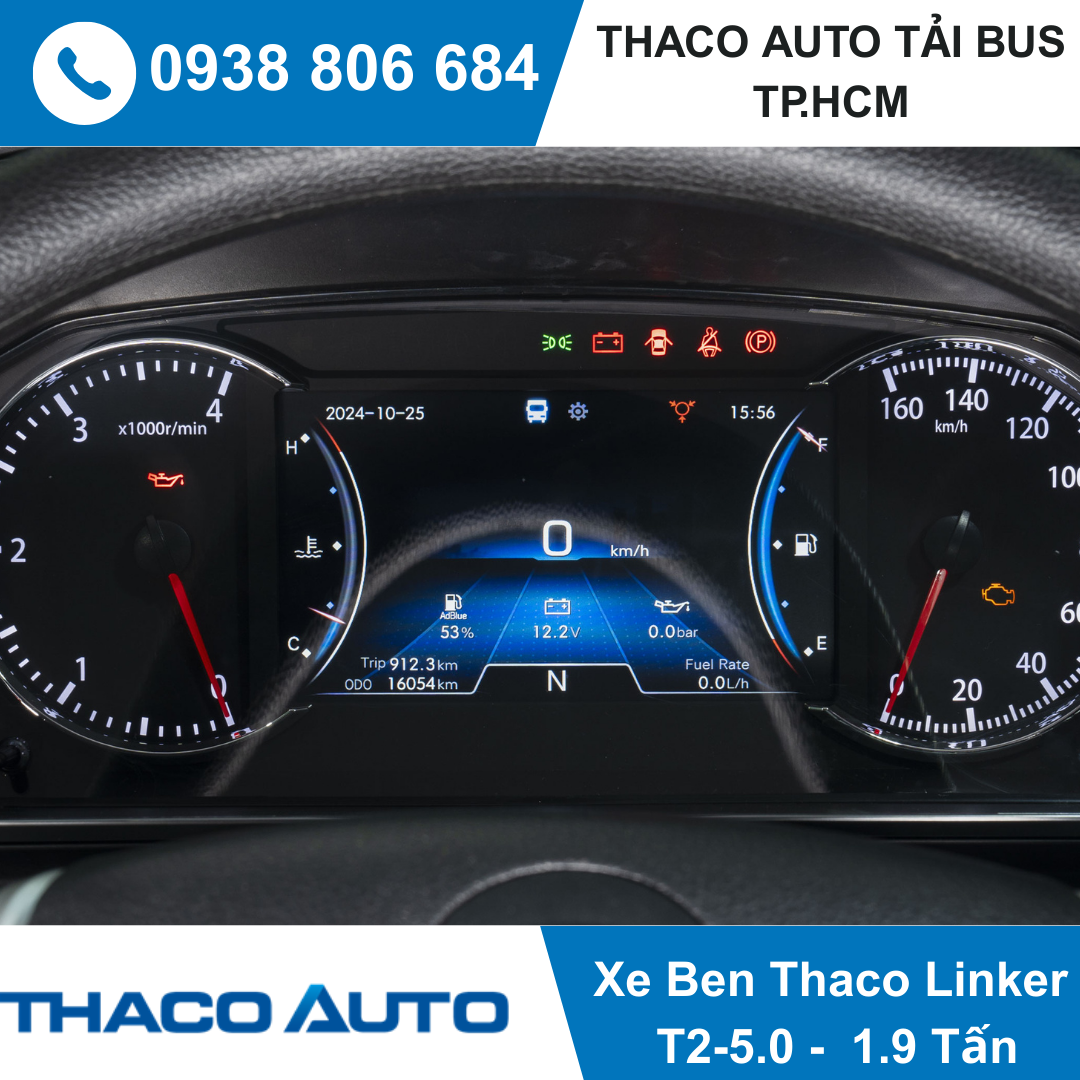  XE TẢI 1.9 TẤN THACO LINKER T2-5.0 - THÙNG KÍN 