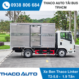  XE TẢI 1.9 TẤN THACO LINKER T2-5.0 - THÙNG KÍN 