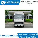  XE TẢI 1.9 TẤN THACO LINKER T2-5.0 - THÙNG KÍN 