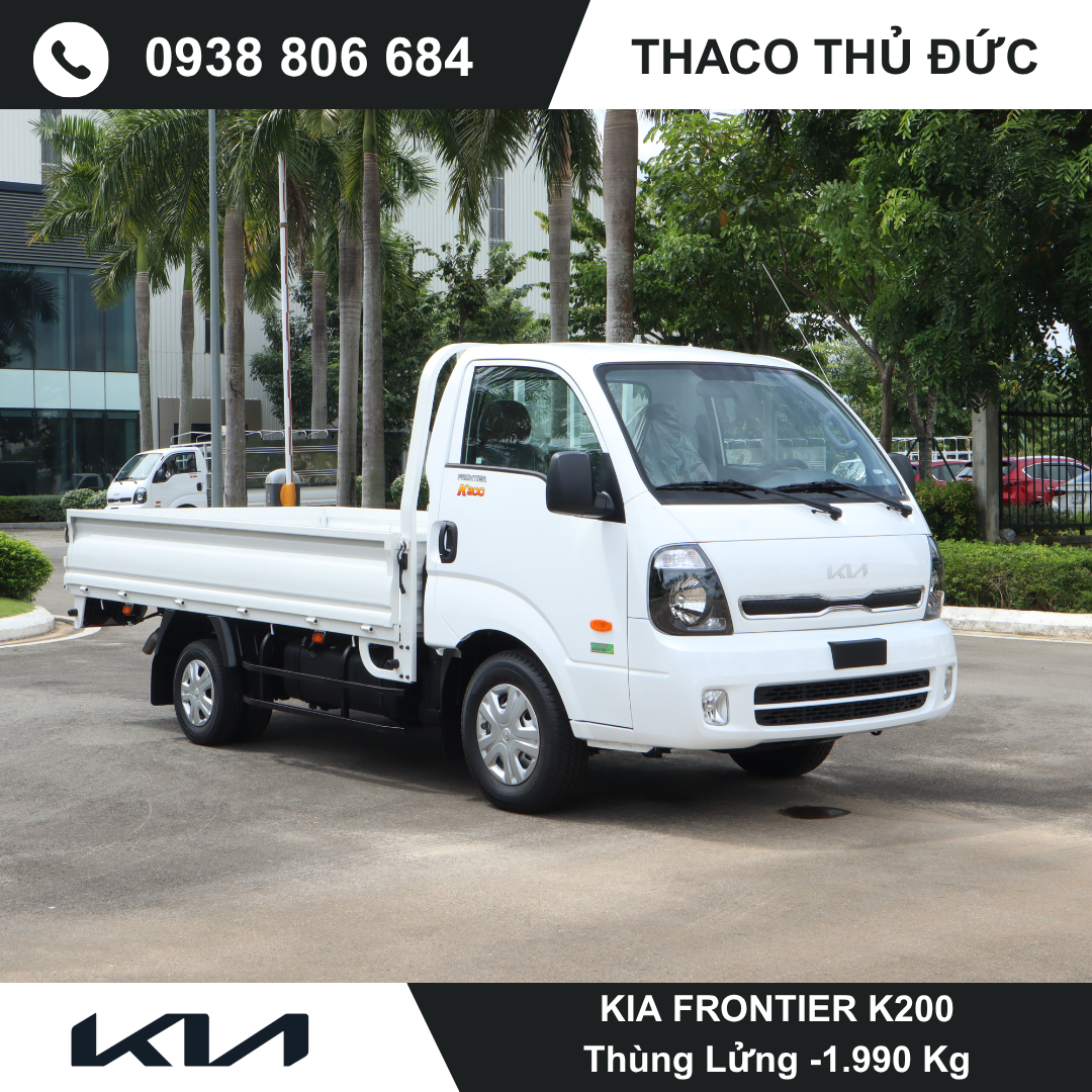  KIA K200 - THÙNG LỬNG 