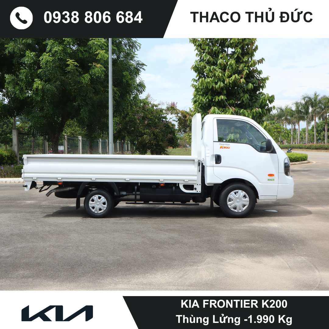  KIA K200 - THÙNG LỬNG 