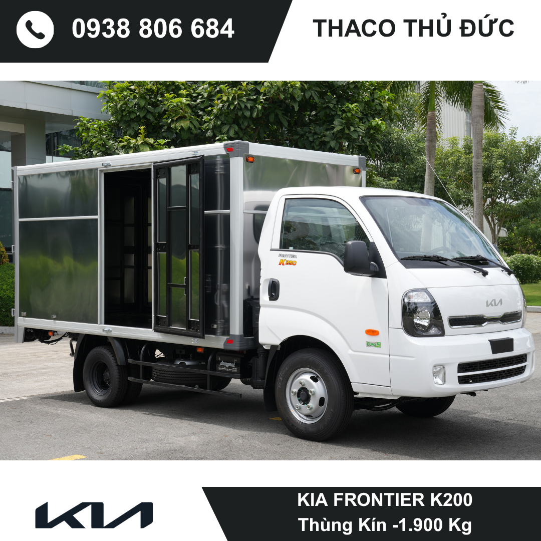  KIA K200 - THÙNG KÍN 