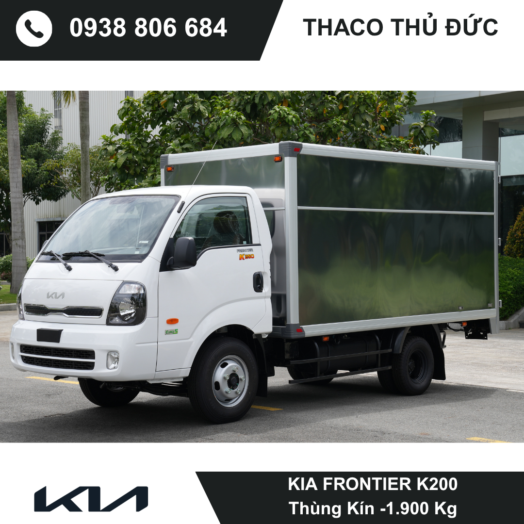  KIA K200 - THÙNG KÍN 