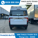  XE TẢI VAN THACO 2 CHỖ | TF420 V 2S E | 945 KG | THÙNG 2,3M 
