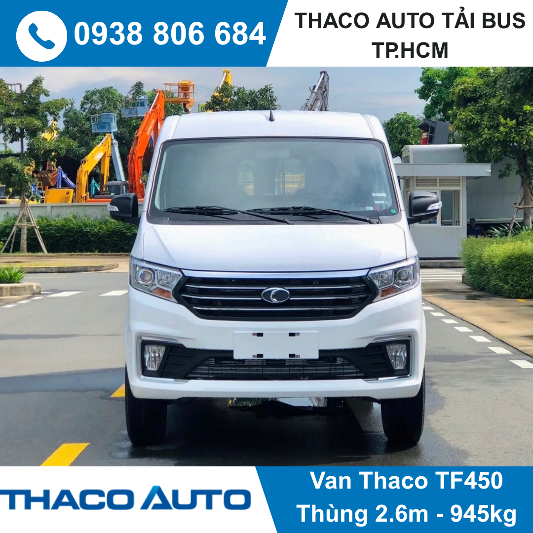  XE TẢI VAN THACO 2 CHỖ | TF450V 2S | AT SỐ TỰ ĐỘNG 