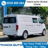  XE TẢI VAN THACO 5 CHỖ | TF480V 5S | 750 KG | THÙNG 1,9M 