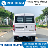  XE TẢI VAN THACO 5 CHỖ | TF480V 5S | 750 KG | THÙNG 1,9M 