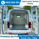  XE TẢI VAN THACO 5 CHỖ SỐ TỰ ĐỘNG (AT) – FRONTIER TF480 5S THÙNG 1M9 