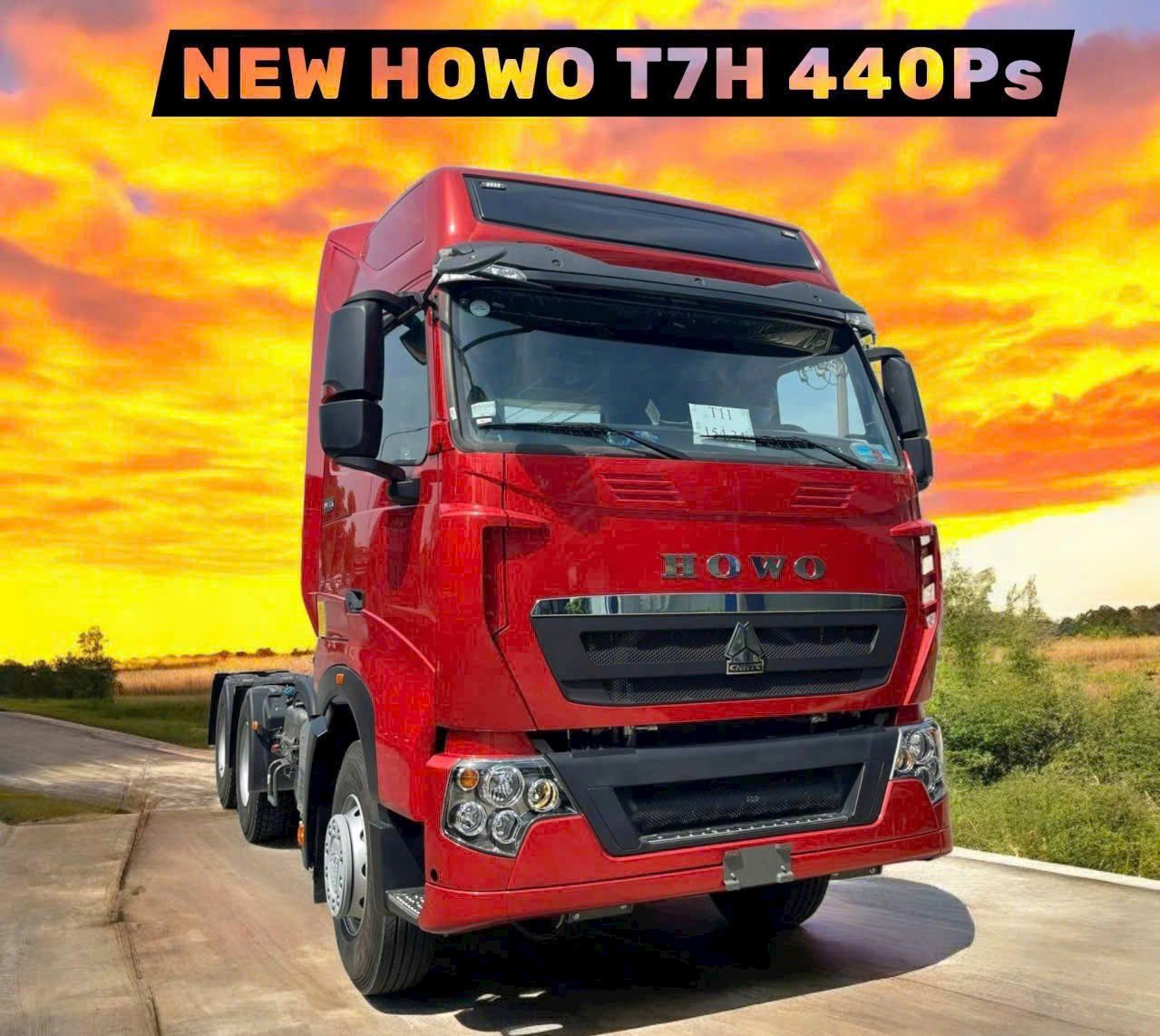  ĐẦU KÉO HOWO SINOTRUK T7H 440HP | ĐỘNG CƠ MAN 
