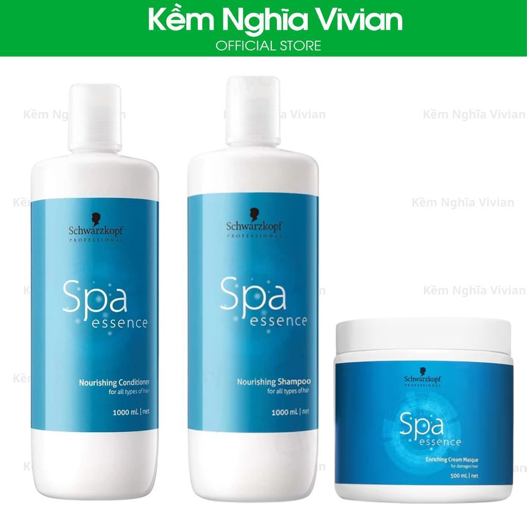  Bộ Gội, Xả Và Hấp Dầu Phục Hồi Tóc Hư Tổn Spa Schwarzkopf 