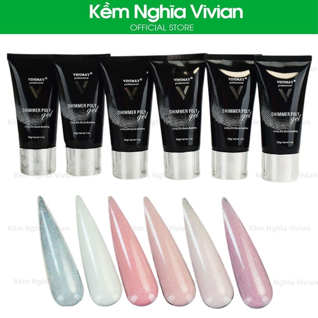  Gel Nối Móng Vinimay (nhũ) 