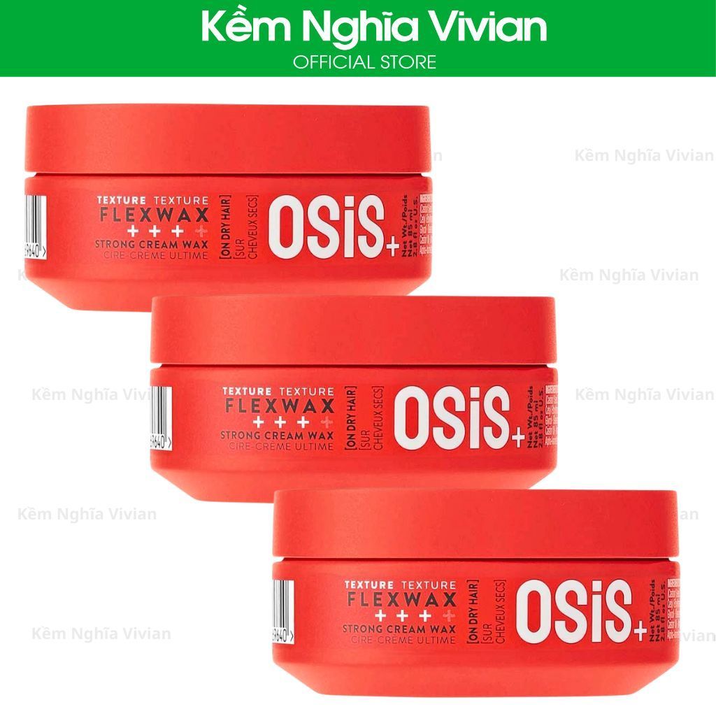  Sáp Tạo Kiểu Giữ Nếp Tóc Cứng Osis+ Flexwax 85ml 