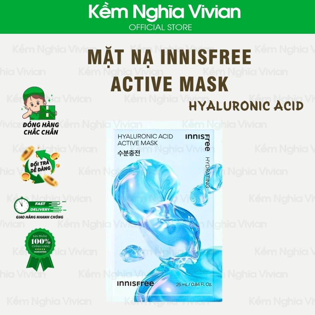  Mặt nạ Innisfree Active Mask 25ml (MP9273-MP9277) 
