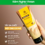  Tẩy da chết Mật Ong Cà phê Cỏ Mềm 180g 