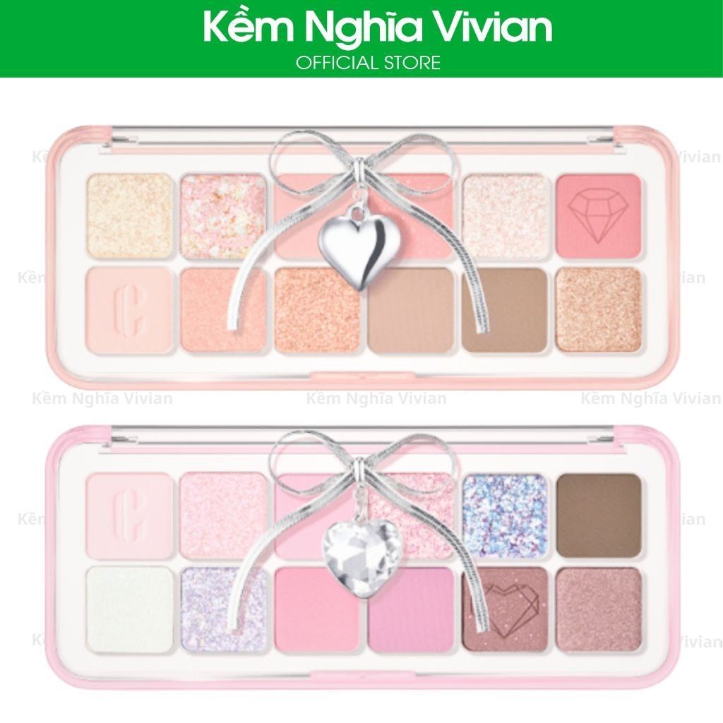  Phấn mắt 12 ô Clio Crystal Paw 