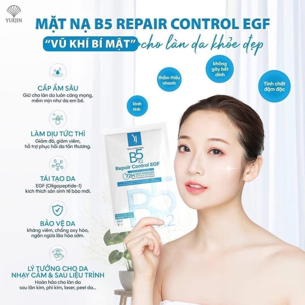  Mặt Nạ Phục Hồi Cấp Ẩm YUEJIN B5 Repair Control 