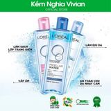  Nước tẩy trang sạch sâu Loreal 3in1 400ml 