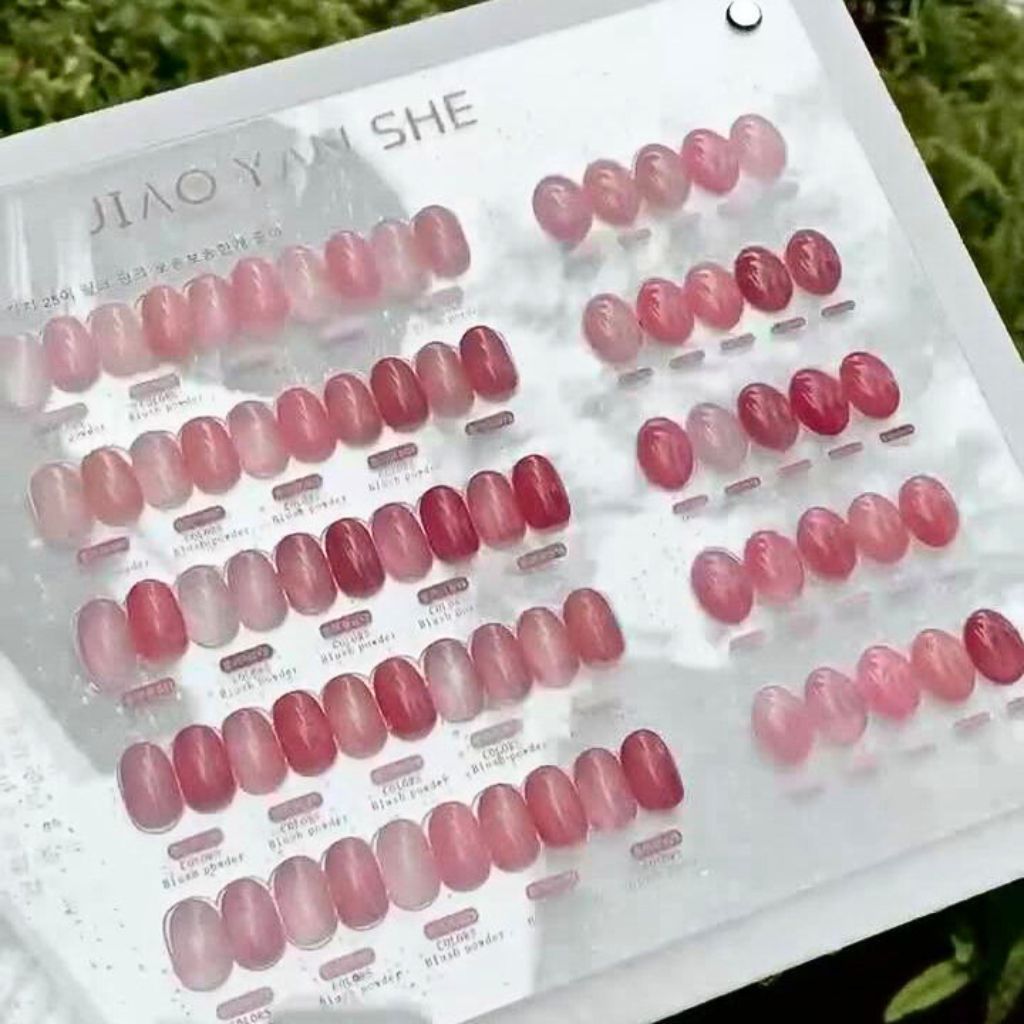 Set Gel Thạch Hồng Jiao Yan She 25 chai 