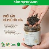  Muối tắm Cà phê Cốt Dừa Cỏ Mềm 125g/250g 