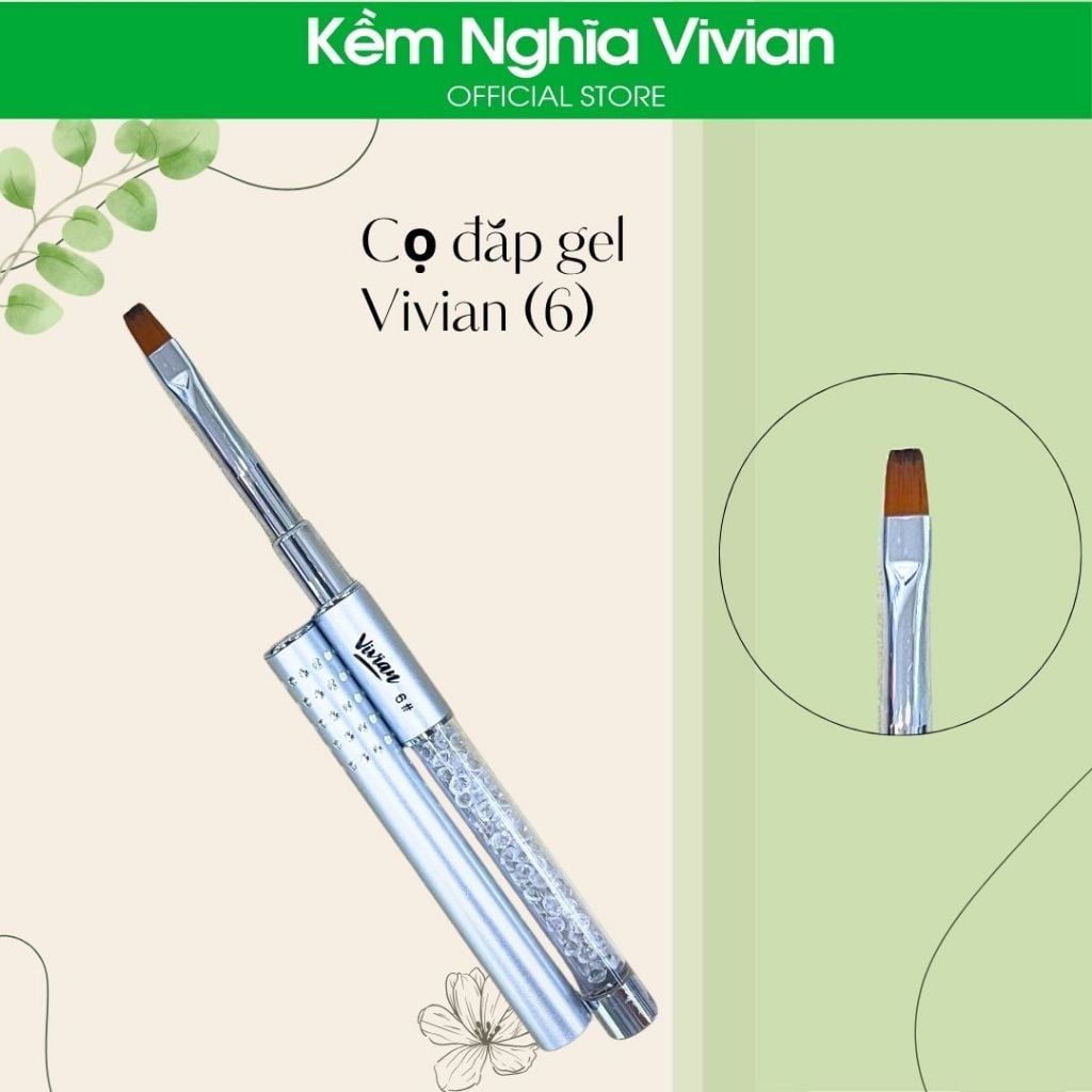  Cọ đắp gel Vivian số (6) 