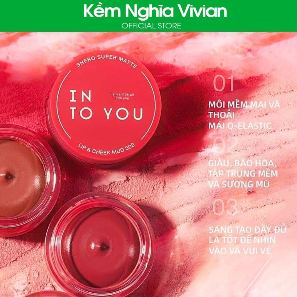  Son kem bùn & má hồng Into You 
