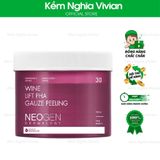  Toner Pad Tẩy Tế Bào Chết Rượu Vang Nâng Cơ Trẻ Hoá Da Neogen Dermalogy 