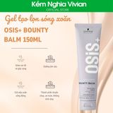  Gel Tạo Lọn Sóng Xoăn Osis+ Bounty Balm 150ml 