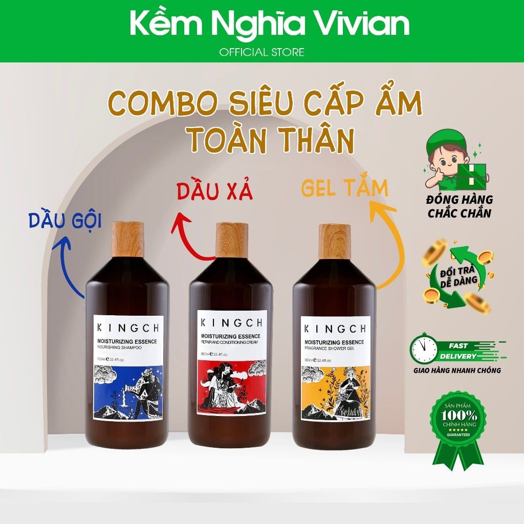  Dầu gội đầu KINGCH 480ml (MP9423) 