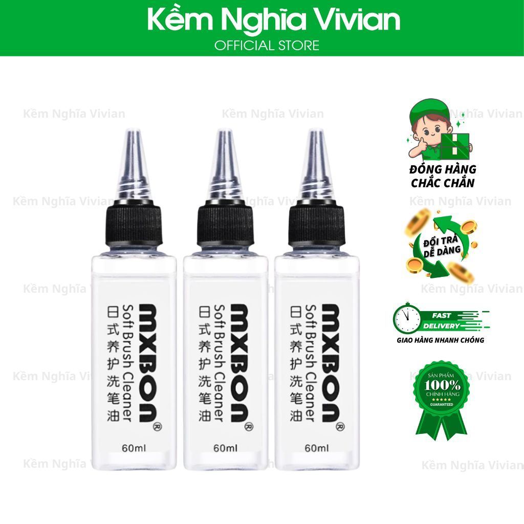  Nước Rửa Cọ Mxbon 60ml 