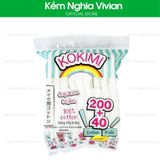  Bông tẩy trang Kokimi 155, 210, 240 miếng 
