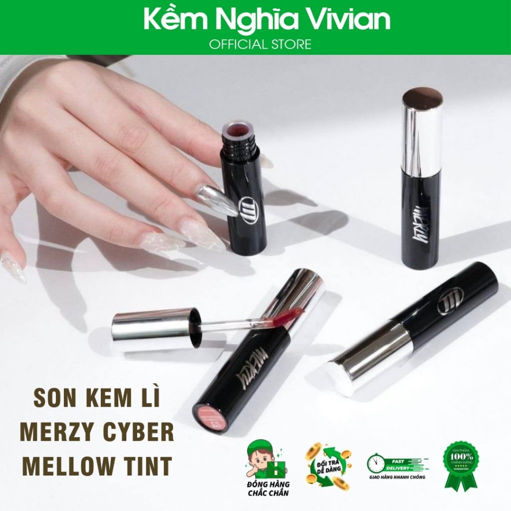  Son Kem Lì Merzy Cyber Mellow Tint (CM1 - CM6) 