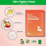  Mặt nạ Vitamin C sáng da mờ nám Cỏ Mềm (MP9582) 