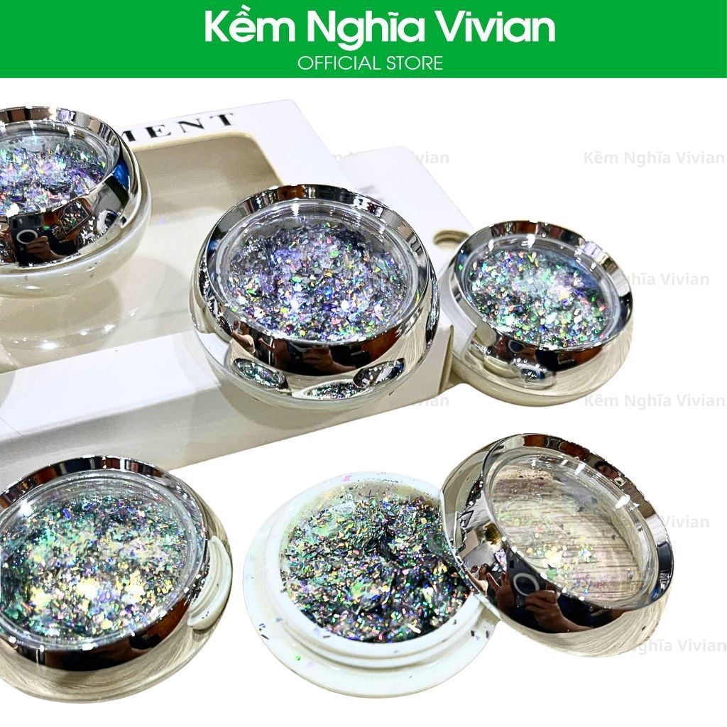  Set Trang Trí Vụn Giấy Bạc 