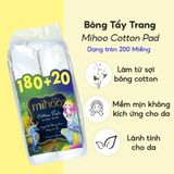  Bông tẩy trang Mihoo 150, 200 miếng 