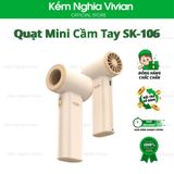  Quạt Mini Cầm Tay SK-106(inbox chọn màu) 