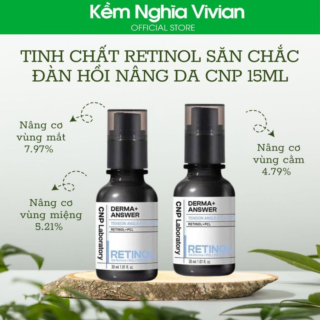  Tinh Chất Retinol Săn Chắc Đàn Hồi Nâng Da CNP 15ml 