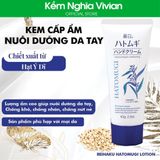  Kem Dưỡng Da Tay Hatomugi Moisturizing & Conditioning The Hand Cream 65g 