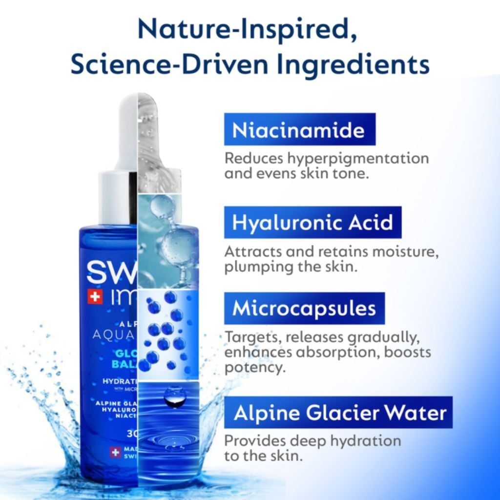  Serum dưỡng âm chuyên sâu & sáng da Swiss Image 30ml 