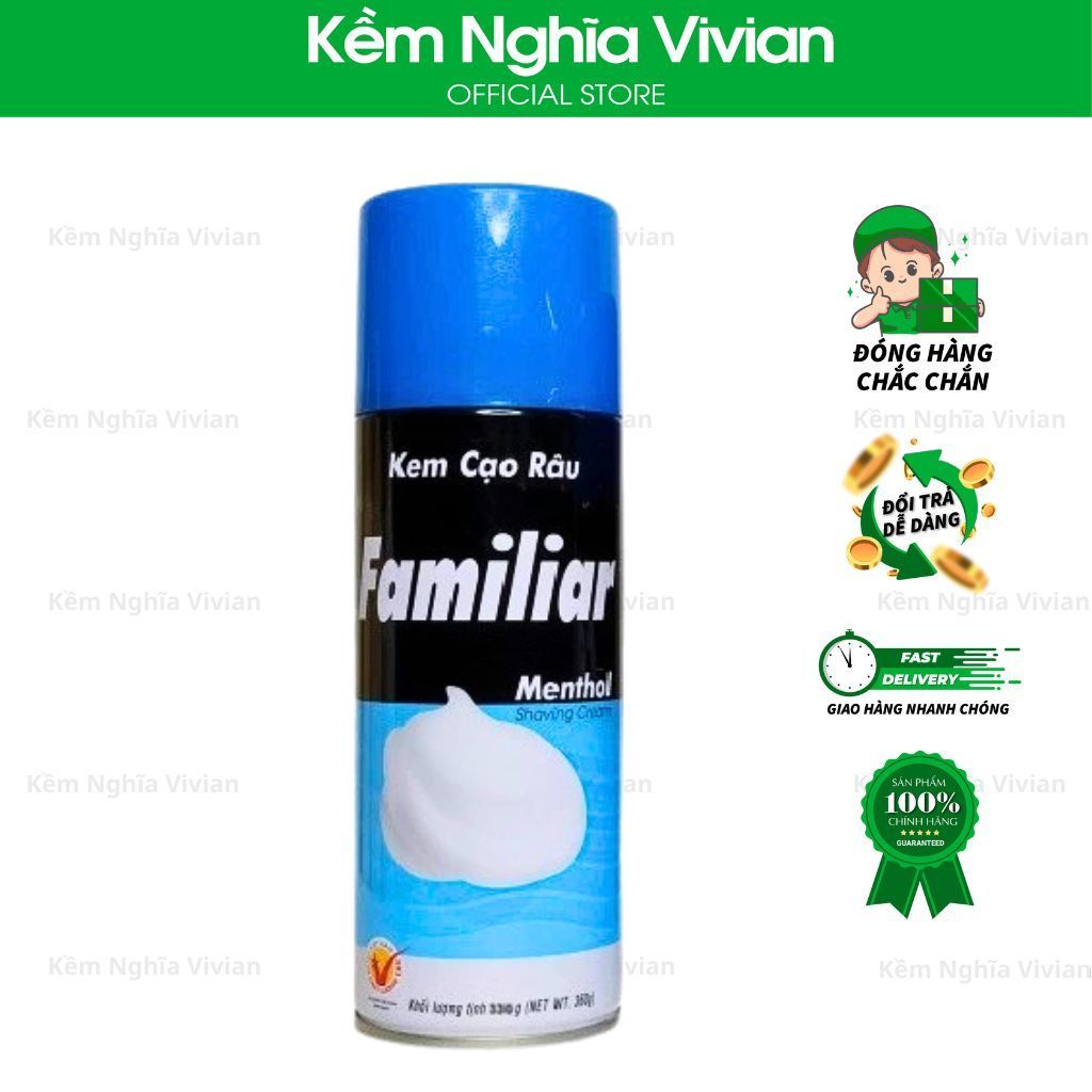  Bọt Cạo Râu Familiar 330g 