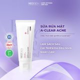  Sữa Rửa Mặt Cho Da Dầu Mụn Neogen Dermalogy A-Clear Acne 150ml 