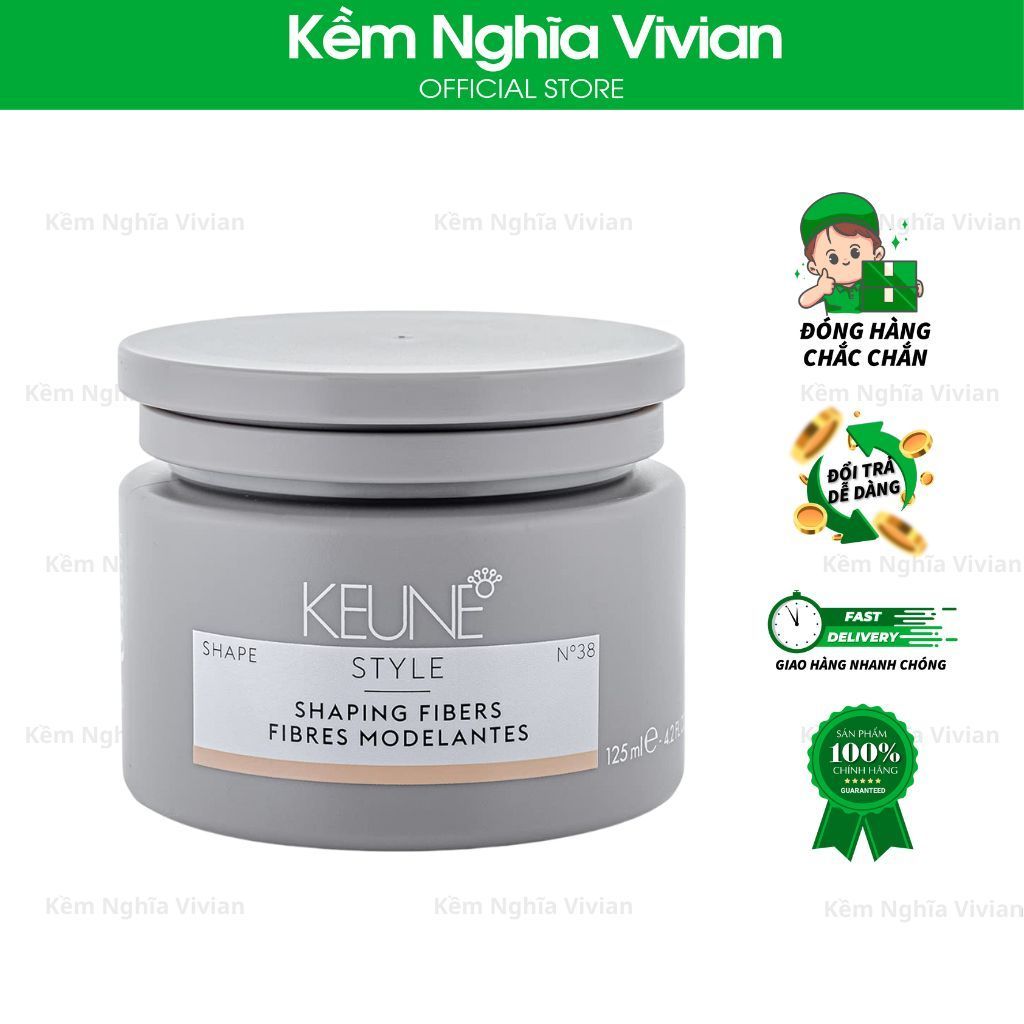  Sáp wax tạo kiểu tóc Keune Style Shaping Fibers 125ml 