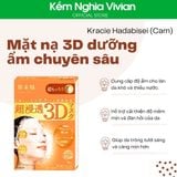  Mặt nạ 3D chống lão hóa Kracie Hadabisei (Hồng) - dưỡng ẩm chuyên sâu Kracie Hadabisei (Cam) 