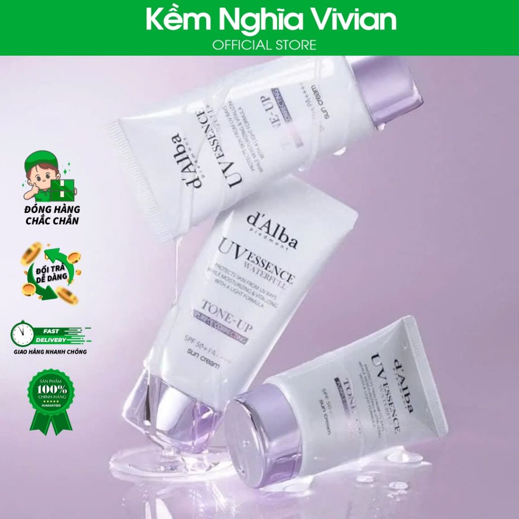  Kem chống nắng nâng tông tím d'Alba 50ml (MP9647) 