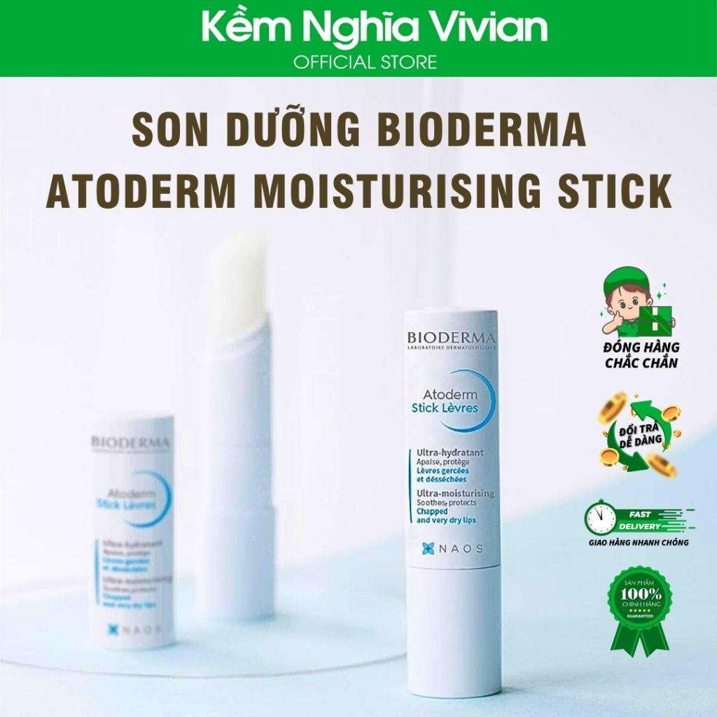  Son dưỡng Bioderma Atoderm Moisturising Stick 