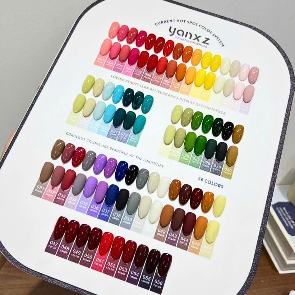  Set Gel Màu Yanxz 56 chai 