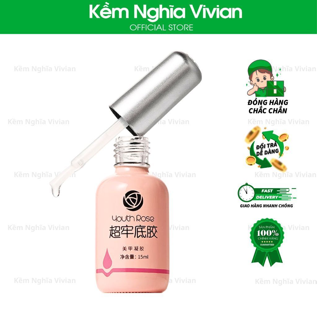  Gel Top/Base Youth Rose 15ml 