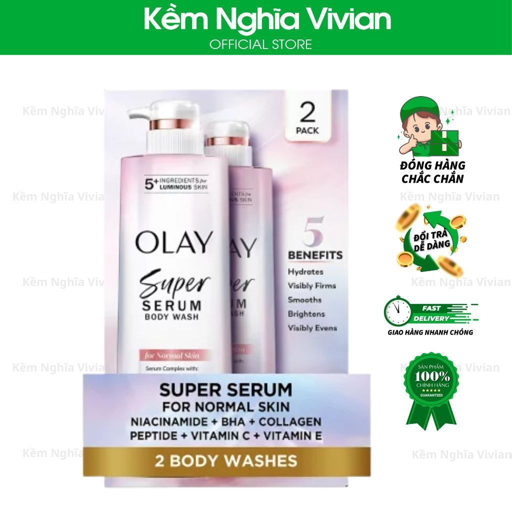  Sữa Tắm Olay Super Serum 